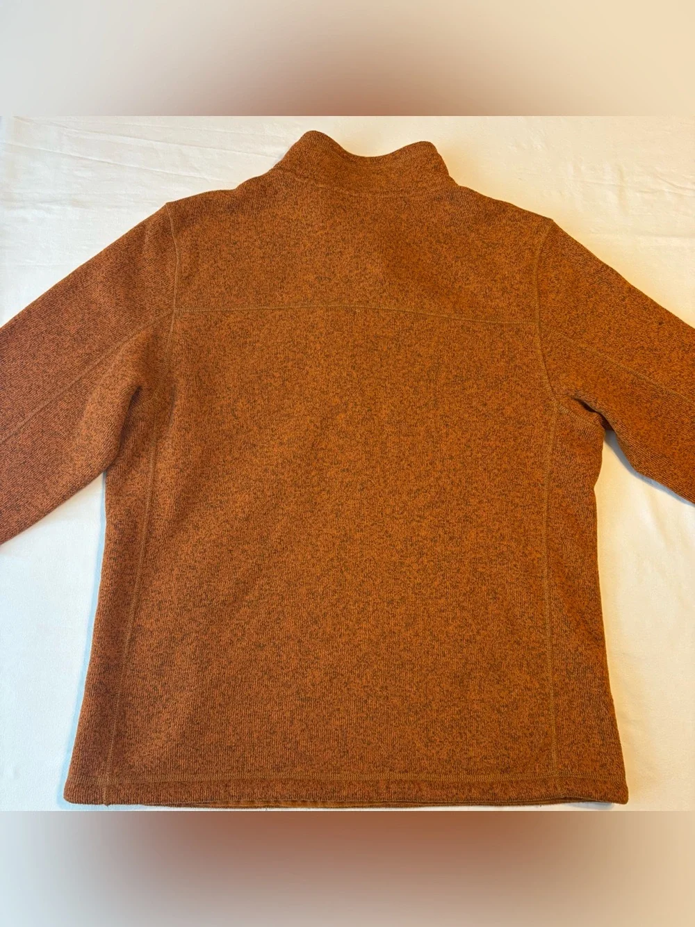 The North Face Gordon Lyons 1/4 Zip Earthen Copper Fleece Jacket